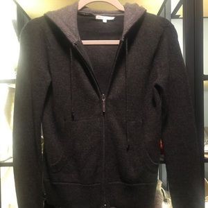 Hooded cashmere Vince sweater